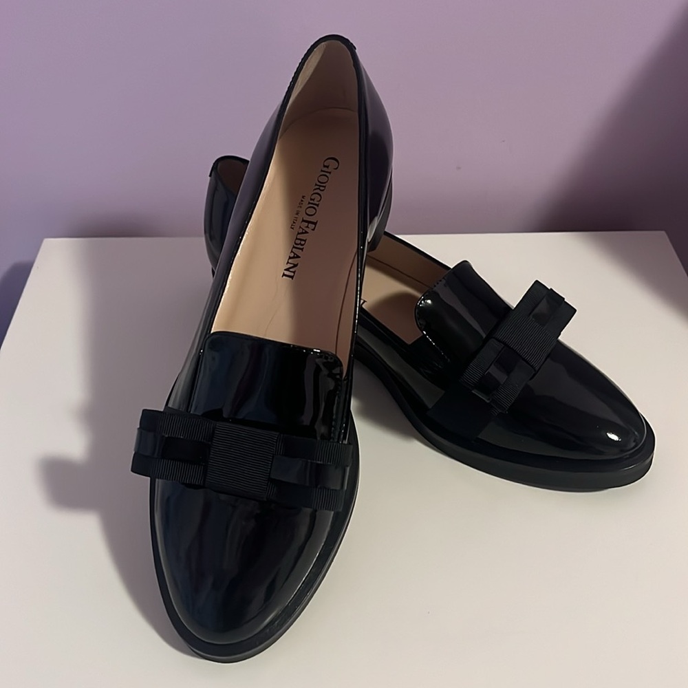 Giorgio Fabiani Patent Leather Loafers